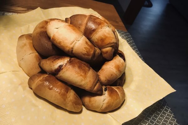 Chocolate croissants by Oliwia 8C St Benedict's